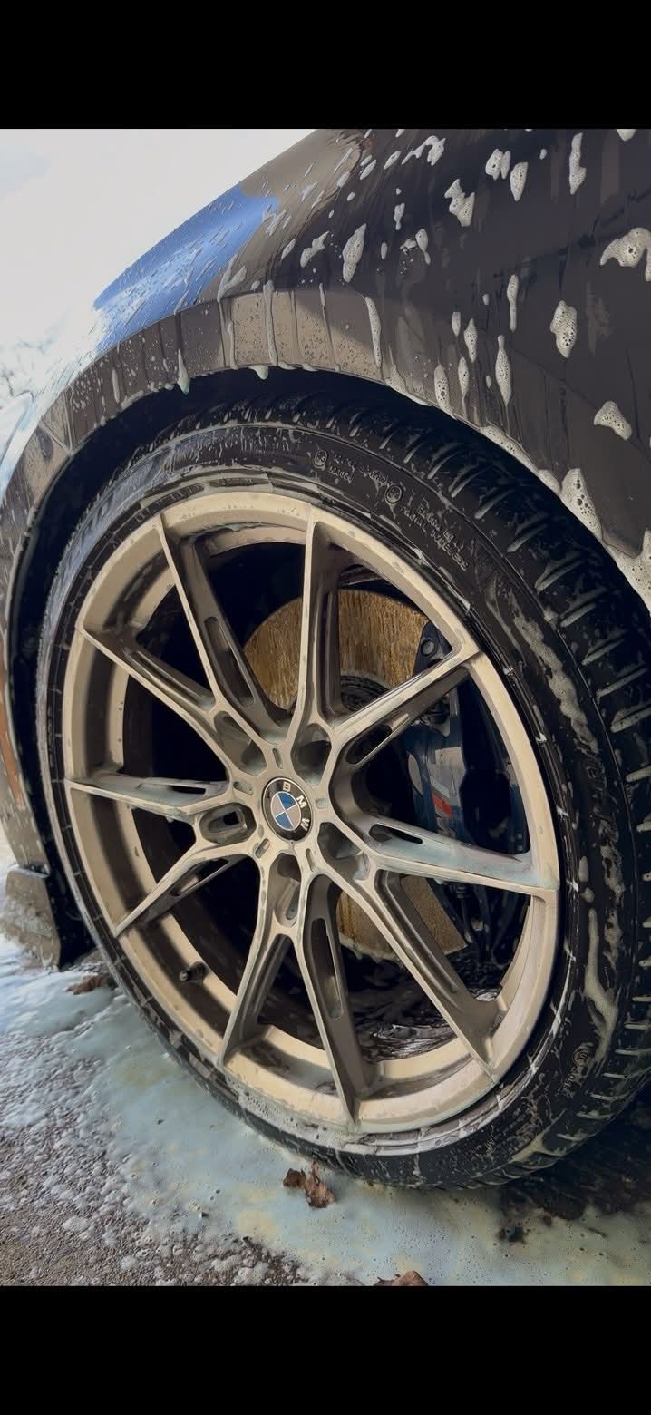 Exterior wash and wheel cleaning